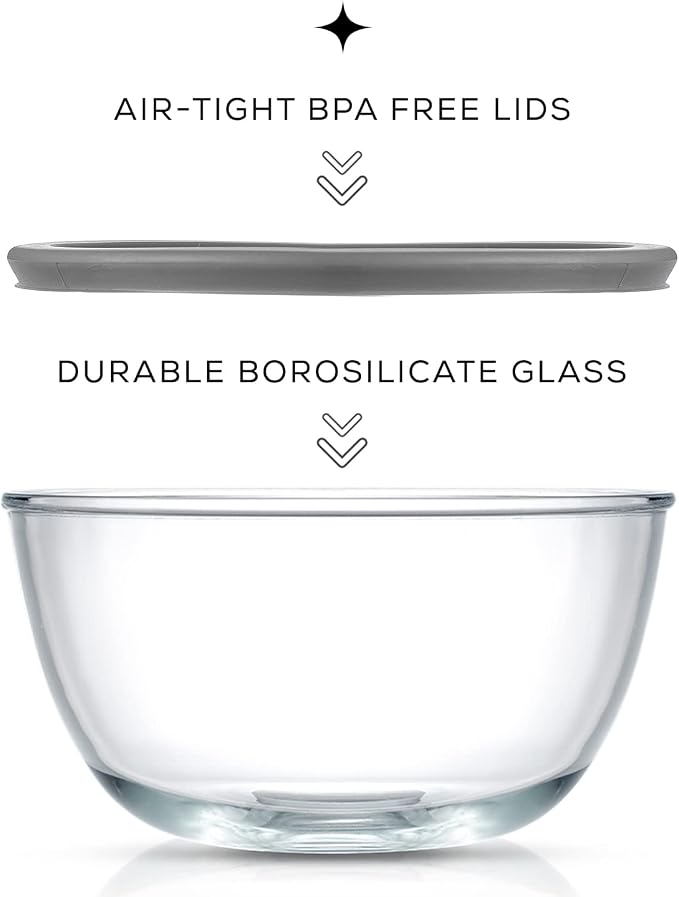 JoyJolt Kitchen Mixing Bowls - Image 4