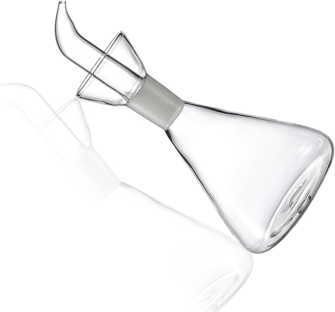 ELETON Conical Borosilicate Glass Olive Oil Dispenser – Non Drip Oil Bottle - Image 7
