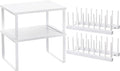 Marsui 4 Pcs Kitchen Organizer Accessories Set Cabinet Organizer Shelf and by Marsui