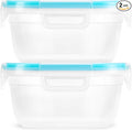 Snapware Plastic Total Solution 2-Pack Food Storage Containers Set, Leakproof & by Snapware