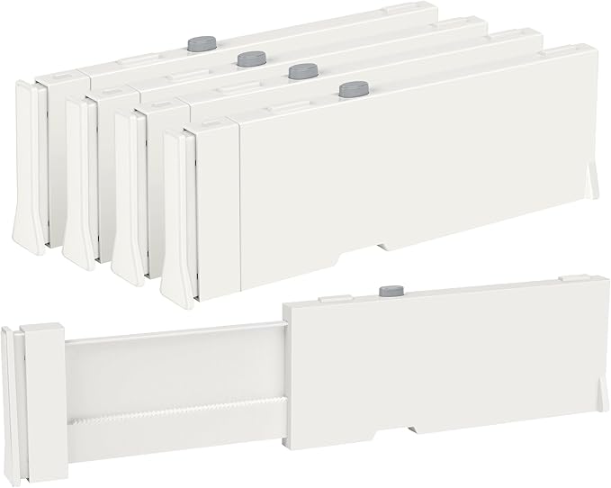 Vtopmart 4 Pack Drawer Dividers by Vtopmart
