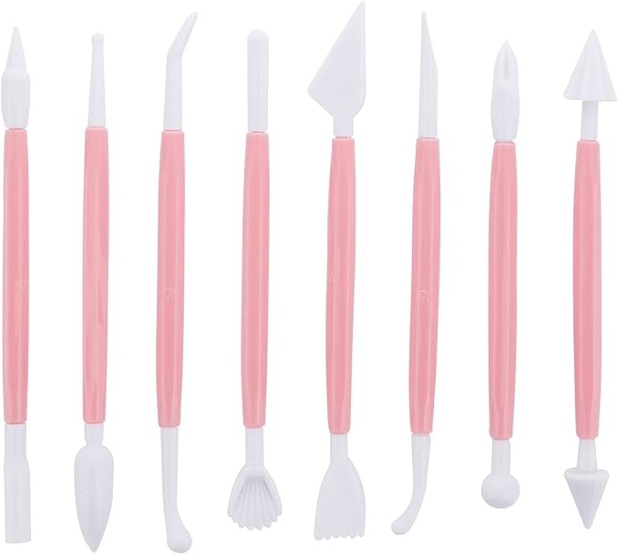 ScivoKaval Marshmallow Fondant Cake Decorating Hand Tool 12 Pcs 5 Sets - Image 2
