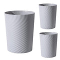 UUJOLY Plastic Small Trash Can Wastebasket, Garbage Container Basket by UUJOLY