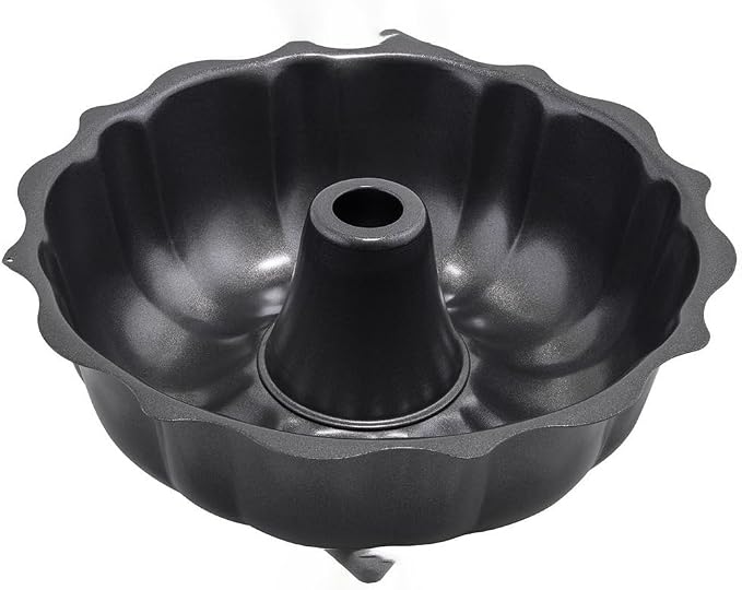 Winco 10" Non-stick Aluminized Carbon Steel Fluted Cake Pan by Winco