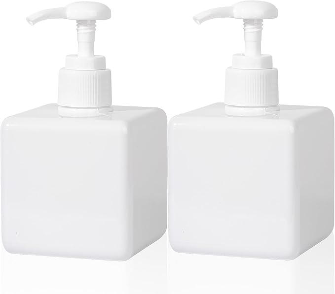 Pump Bottle, Refillable Plastic Empty Lotion Soap Dispenser Liquid Container by JiatuA