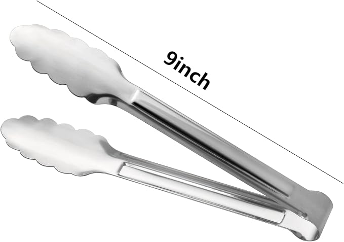 Stainless Steel Food Tongs - Image 2