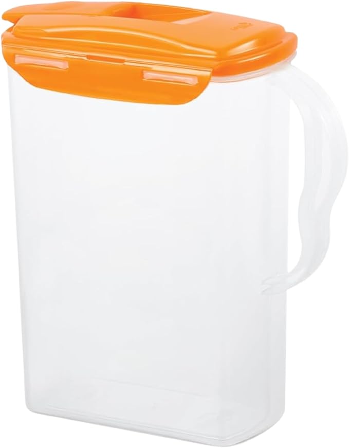 LocknLock Aqua Fridge Door Water Jug | Clear Pitcher | BPA Free Plastic Pitcher - Image 2