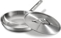 Stainless Steel Frying Pan 12 Inch by VEDNHOL