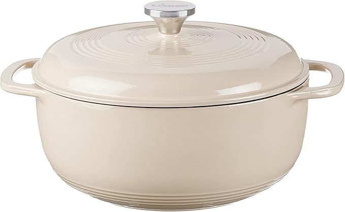 Lodge 3 Quart Enameled Cast Iron Dutch Oven - Image 2