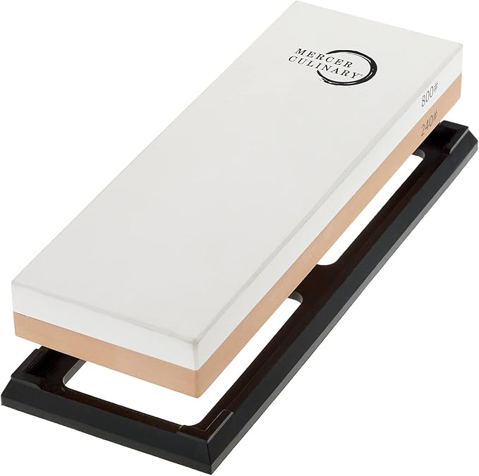 Mercer Culinary Premium Sharpening Stone 240/800 Grit - Image 8