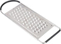 Metal Magery Stainless Steel Extra Course Handheld Non Slip Flat Grater Ideal by METAL+MAGERY