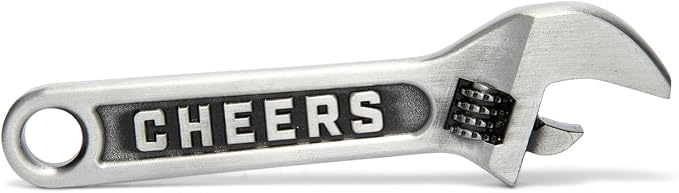 Wrench Bottle Opener Keychain for Men – Funny Wrench-Shaped Metal Key Chain for - Image 5