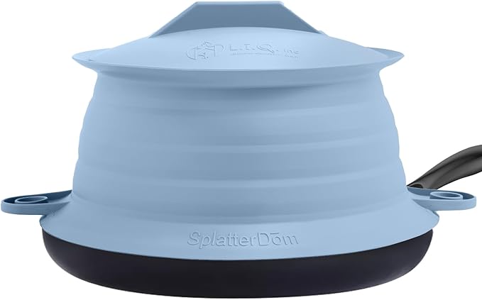 L.I.Q Silicone Splatter Guard – Fits 10 and 12 Inch Pots – Microwave Safe and by LIQInc