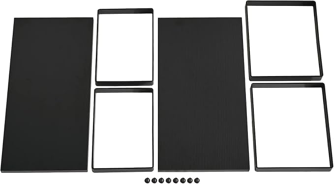 YMYNY Cabinet Shelf Organizer, Spice Racks Set of 4, Kitchen Counter Shelves - Image 5