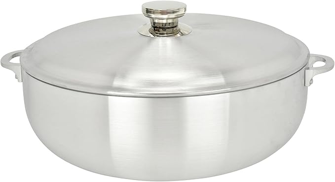 ALUMINUM CALDERO STOCK POT by Chef PRO, Superior Cooking Performance by Chef+Pro