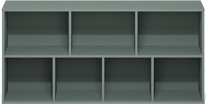 Furinno LUDER Book Shelf, 7-Cube Bookshelf, Bookcase - Image 8