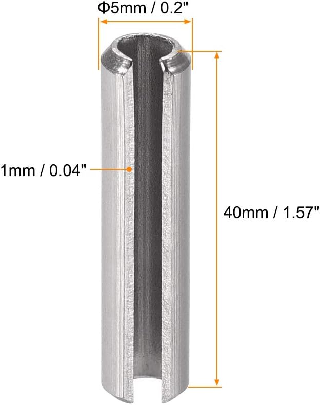 uxcell Slotted Spring Pin - Image 2