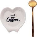 Heart-shaped Coffee Spoon Rest, Mini Coffee Spoon Holder, Coffee Stirrers by PFCTRJR
