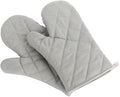 Oven Mitts, Premium Heat Resistant Kitchen Gloves Cotton & Polyester Quilted by Nachvorn