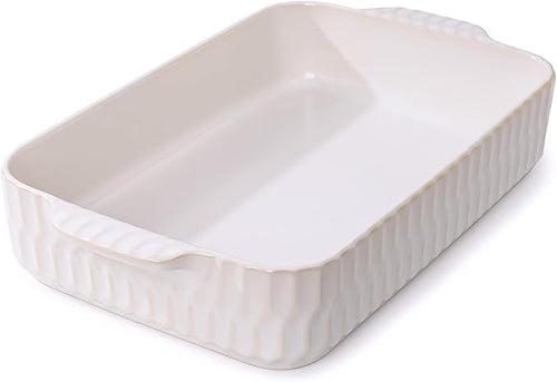 4.7QT Casserole Dishes for Oven, 9x13” Large Lasagna Pan, Ceramic Baking Dish by Artebake