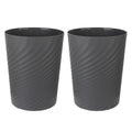 UUJOLY Plastic Small Trash Can Wastebasket, Garbage Container Basket by UUJOLY