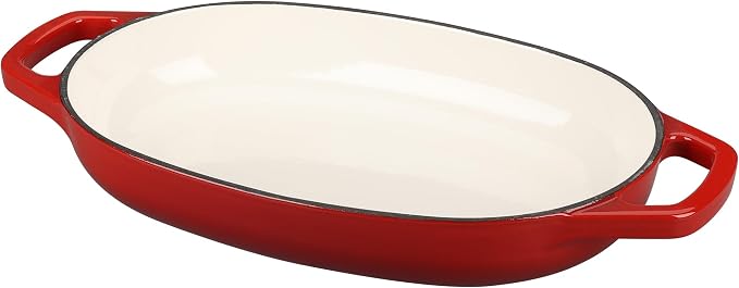 EDGING CASTING Enameled Cast Iron Oval Dutch Oven Pot - Image 5
