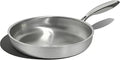 Umite Chef 10 Inch Stainless Steel Frying Pan, Non-Toxic 5 Ply Stainless Clad by UmiteChef