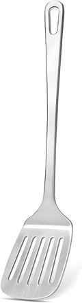 Stainless Steel Spatula, Metal Spatula Slotted Turner, Heavy Duty Sturdy by Unknown