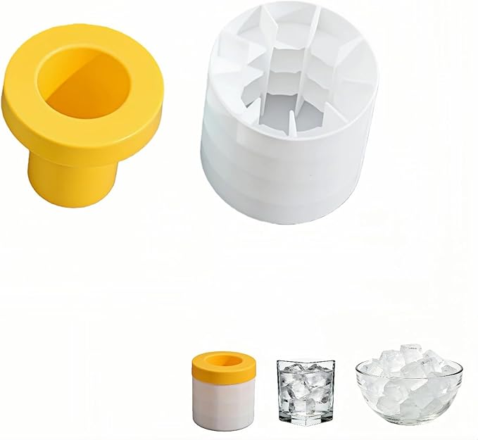 3D Upgraded Silicone Ice Cube Tray by Chinshwehaw