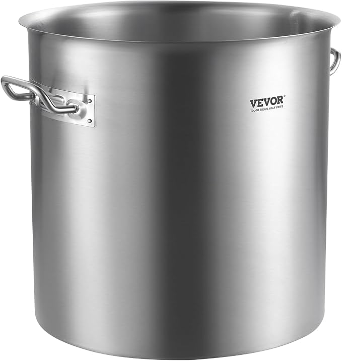 VEVOR Stainless Steel Stockpot, 53 Quart Large Cooking Pots, Cookware Sauce Pot - Image 9