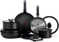 T-fal Ingenio Expertise Non Stick Cookware Set 14 Piece, Induction Oven Broiler by T-falbrand