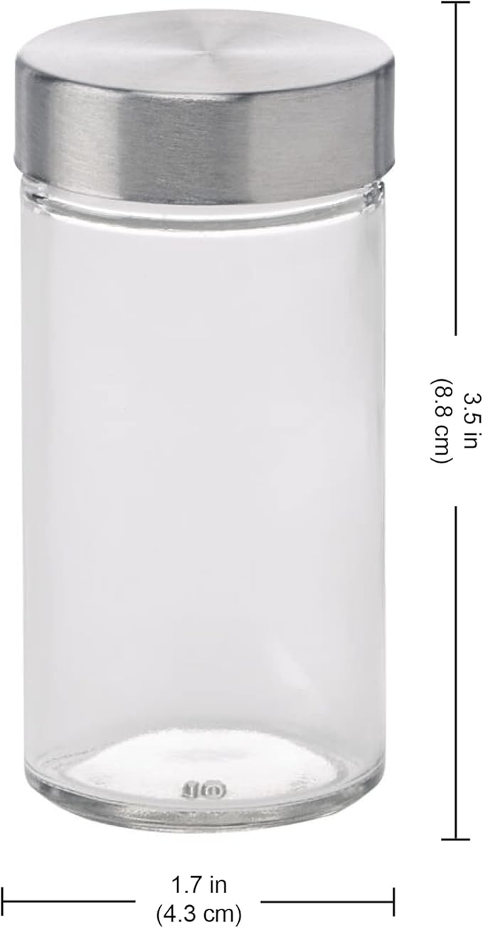 Kamenstein Clear Reusable 3 Oz Jars - Image 7