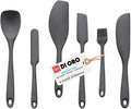 DI ORO 6-Piece Silicone Spatula Set by DIORO