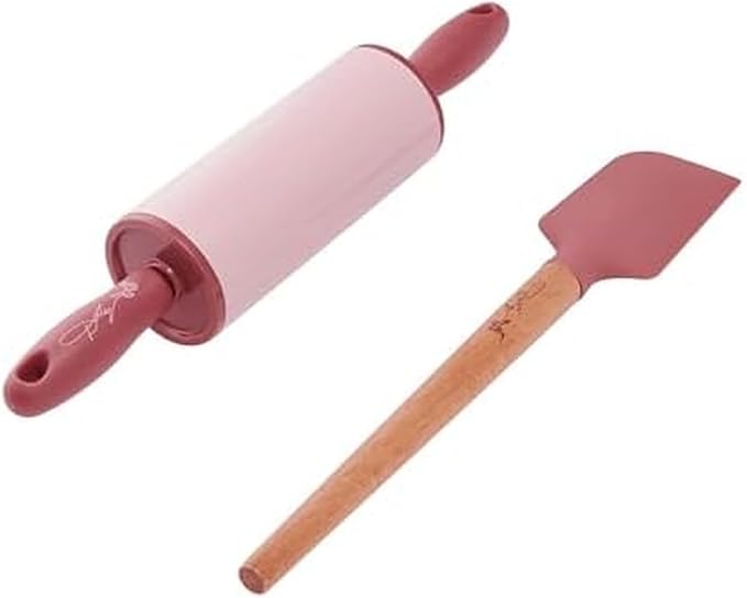 Dolly Parton Mini Spatula and Rolling Pin Set, 2 Piece by DollyParton
