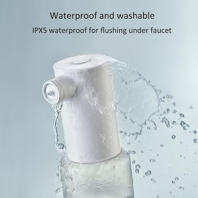 Foaming Soap Dispenser, Electric and Rechargeable, Refillable Foam Hand - Image 5