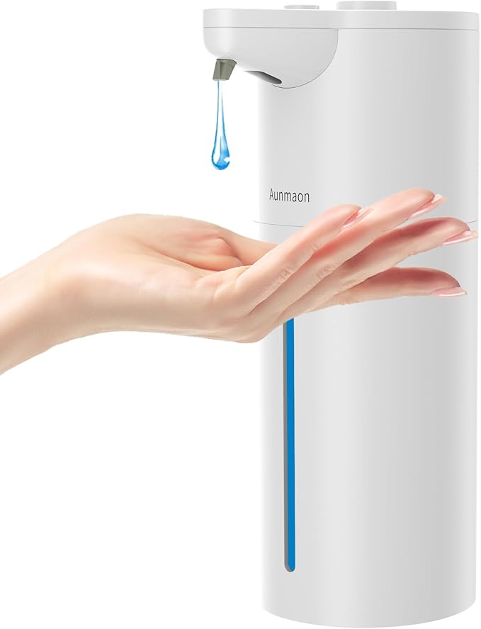 Aunmaon Automatic Soap Dispenser Touchless, Kitchen & Bathroom, Hands-Free by Aunmaon