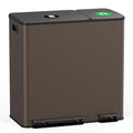 Lovewind Dual Trash and Recycling Bins by LOVEWIND