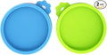 COMTIM Small Size Cat Food Can Lids, 2 Pack Silicone Cat Food Can Lids Covers by COMTIM