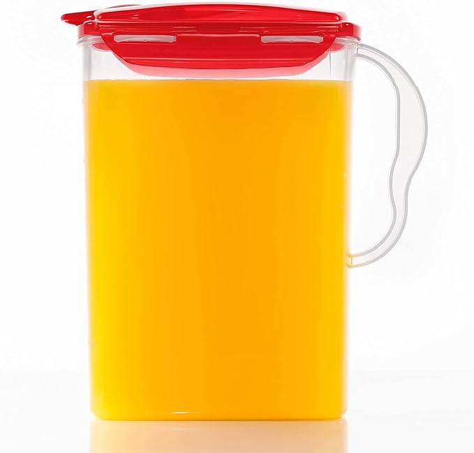 LocknLock Aqua Fridge Door Water Jug | Clear Pitcher | BPA Free Plastic Pitcher by LocknLock