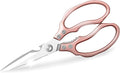 AWinjoy Kitchen Scissors, Heavy Duty Sharp Shears Dishwasher Safe, Rose Gold by AWinjoykitchenshears