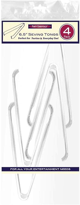 Party Essentials N64 Serving Tongs - Image 6