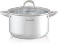 SUNHOUSE 8 Quart Stock Pot by SUNHOUSE