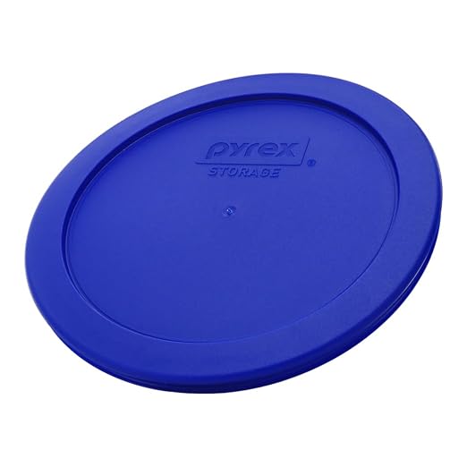 Pyrex Light Blue 4 Cup Round Storage Cover #7201-PC - Image 7