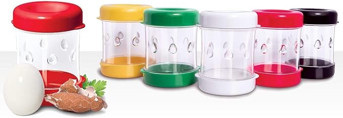 The Negg Boiled Egg Peeler Black - Image 5