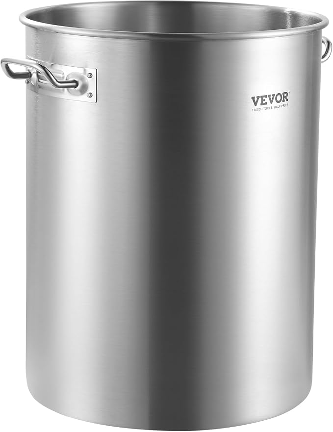 VEVOR Stainless Steel Stockpot, 36 Quart Cooking Pots, Cookware Sauce Pot - Image 9