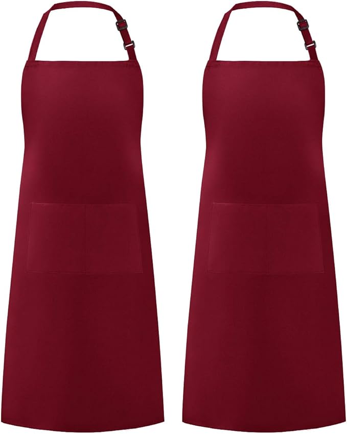 Syntus Apron for Men Women, Adjustable Cooking Kitchen Chef Aprons by Syntus