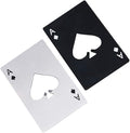 Ace Of Spades Bottle Opener Credit Card Size Pocker Cap Opener Portable by Airoads