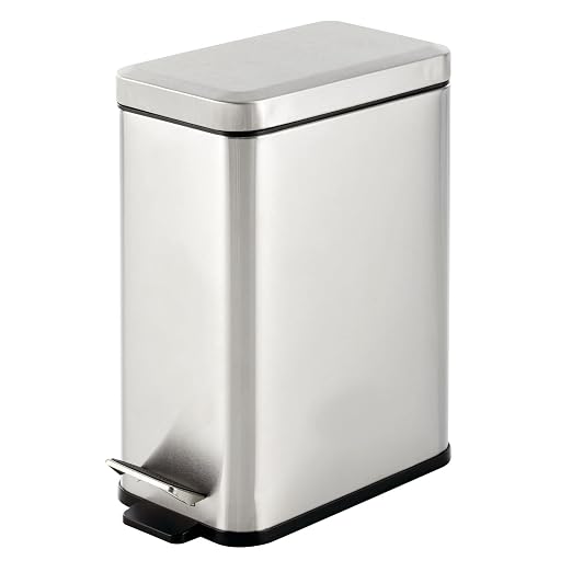 mDesign Pedal Bin — Waste Bin - Image 7