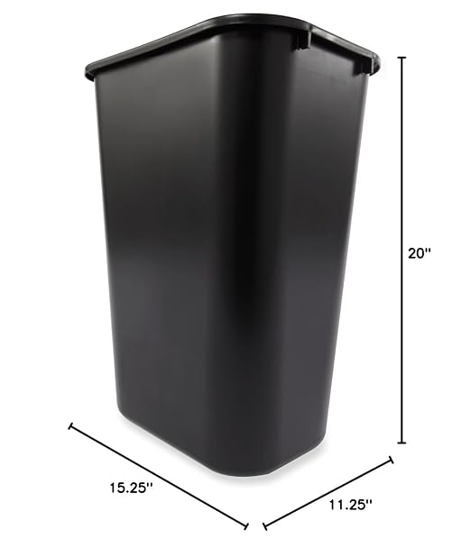 Rubbermaid Commercial Products Deskside Wastebasket/Trash Can, - Image 6