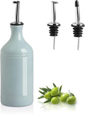 Sweejar Ceramic Olive Oil Dispenser Bottle, Opaque Oil Cruet Protects to Reduce by Sweejarco1949